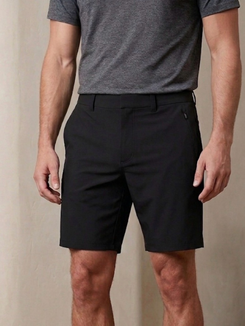 MEMBER’S MARK Benton Performance Shorts, Men’s 30, Black